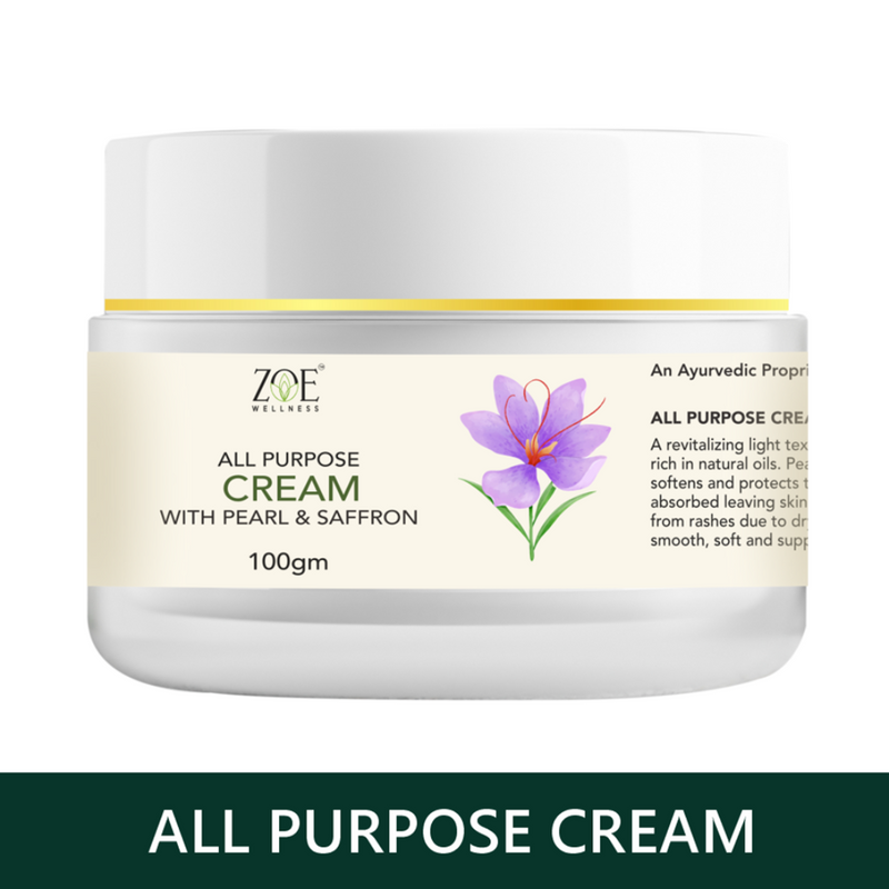 ALL PURPOSE CREAM (100g) WITH PEARL & SAFFRON